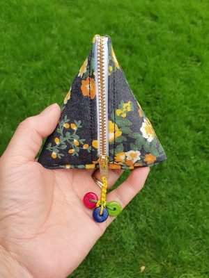 Triangle purse Fair trade