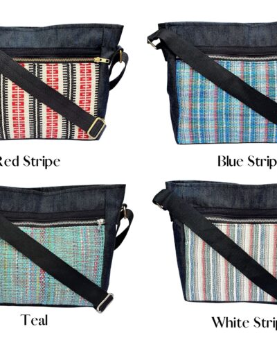 Canvas crossbody bags
