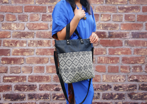 Convertible bag worn as a handbag