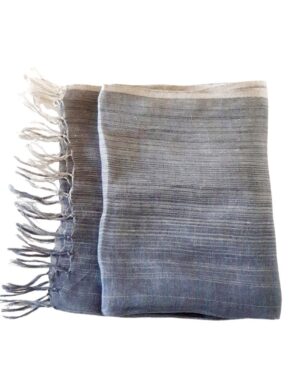 Grey Linen scarf