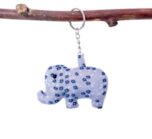 Handmade Elephant keyring