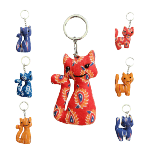 Handmade Cat Keyrings assorted